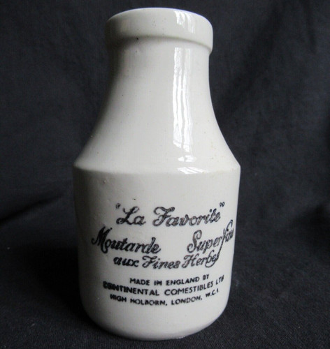 Ancien pot moutarde - ancien, à