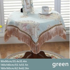Chenille Gland Nappe Table Tissu Housse Jacquard Floral Décor Cuisine