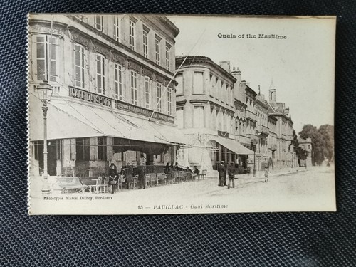 Cpa pauillac quai - cpa, 33