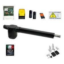 Kit BHE 400 Portail 1 Panneau Simple Automatisme Ouvre-Portail Battant 24V DFM