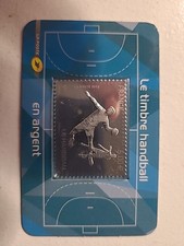 Ancien timbre en argent massif