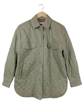 MNG Veste en cuir synthétique