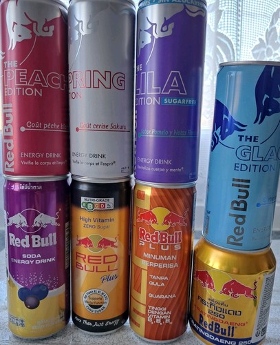 Lot canettes red - 8,