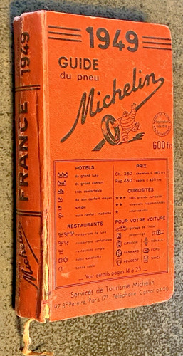 Rare guide michelin - michelin, rouge