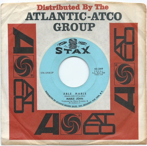 Mable john able - mable, stax