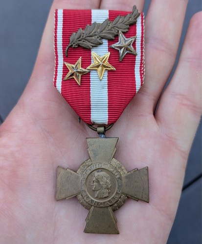 Médaille croix valeur - croix, la