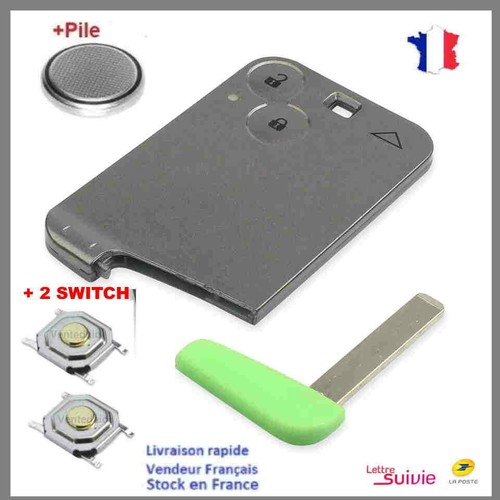 Coque carte cle - coque, renault