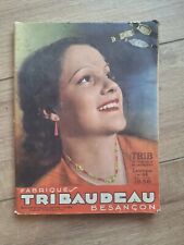 ANCIEN CATALOGUE TRIBAUDEAU