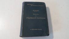 Livre Précis de Pharmacie Galénique par le Dr Gérard Bibliothèque de l'Etudiant