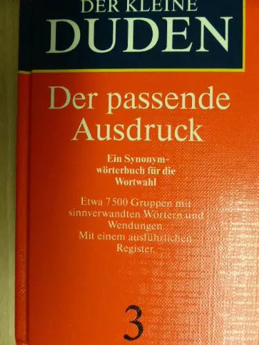 Der kleine duden band - band, 3: