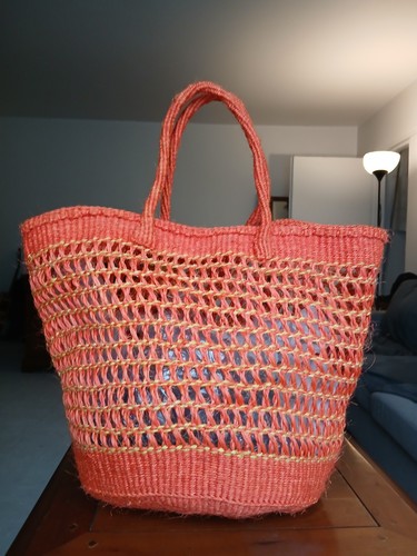 Sac cabas fourre tout fibre - cabas,