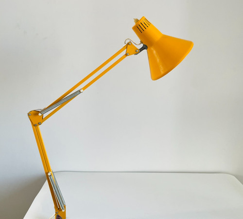 Lampe twist jaune - lampe,