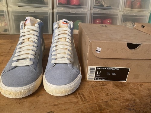 2010 nike blazer suede blue - 2010,