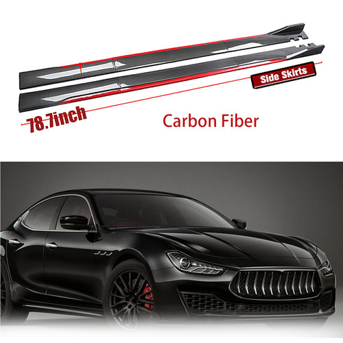 Carbon fiber side - carbon,
