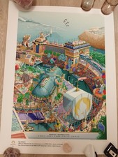 PREMIUM LIMITED EDITION The official poster of  Paris 2024 Paralympic Games NEW