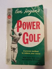 Vintage BEN HOGAN'S POWER GOLF.  Paperback.  