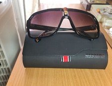 Carrera Sunglasses 1014/S  807HA 64□10  135 Gloss BLACK EN TRÈS BEL ÉTAT 