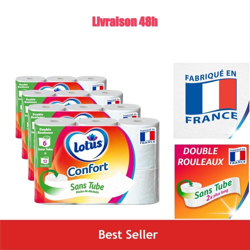 Papier toilette lotus confort - toilette,