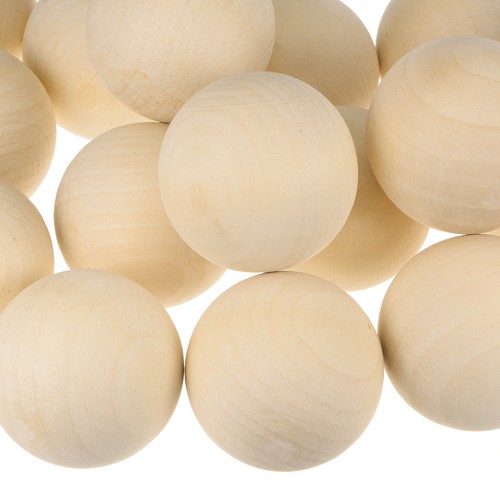 Billes bois rondes de - billes,