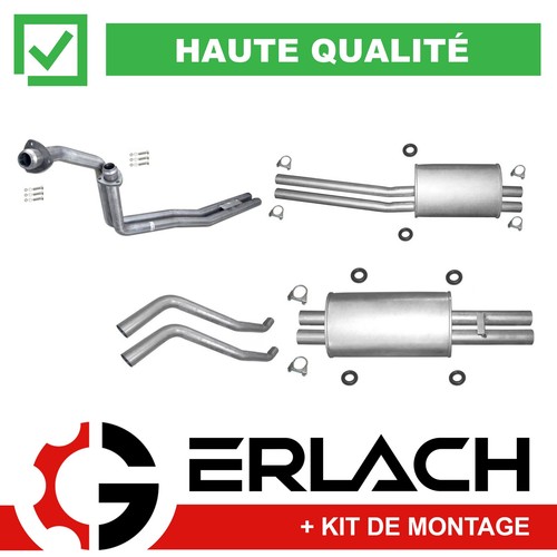 Echappement silencieux pour