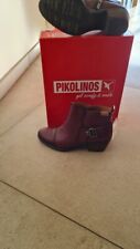 bottine pikolinos neuve 38 bordeaux acheter 144 euro