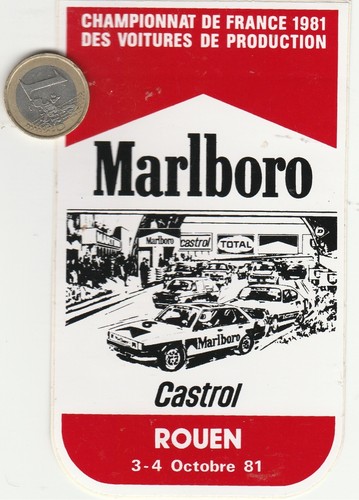 Autocollant marlboro - autocollant.,
