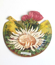 CHROMO Etiquette Fromage Chalet Suisse Switzerland FLEUR N° 7 Année 50 BEL ETAT