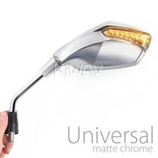 rétroviseurs chromé LED