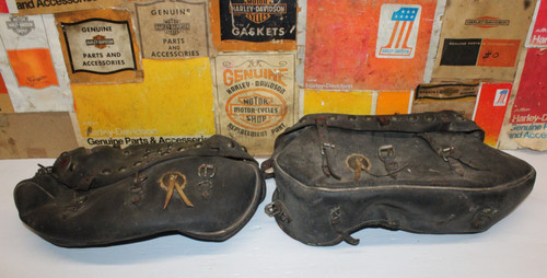 Leather saddlebags jewels - leather,