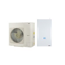 Ensemble de Pompe à Chaleur Air/Eau 12kW FRISQUET Teamao 2 Basse Température Mo