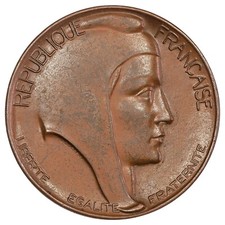 France - médaille - République Française - M. Montagne Député - Coeffin - bronze