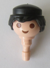 Playmobil Tête Homme brun  Viking barbare  romain fr4  NEUF