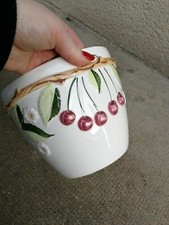 Pot de fleur décoration cerisier