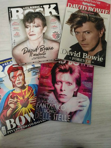 David bowie tribute magazine - david,