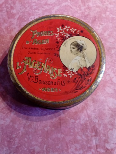 Boite ancienne tole - ancienne,