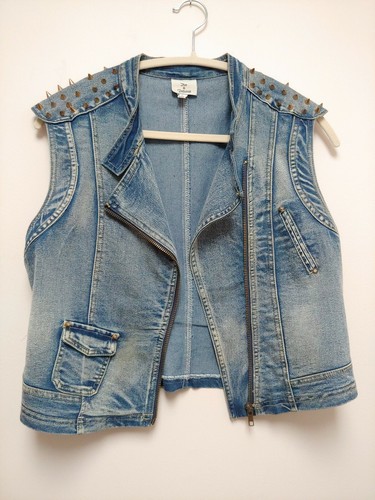 Junior biker studded jean - studded,