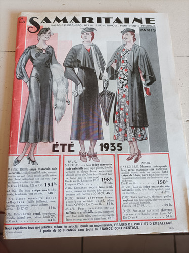 1935 ancien catalogue - , la