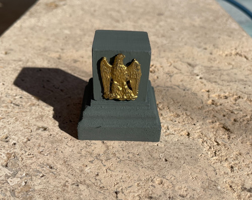 Socle vert empire avec - empire, aigle