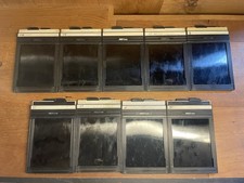 Lot De 9 Supports De Film Découpé Fidelity Elite 4x5 Venants Du Japon #C8-24E