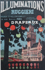 Catalogue RUGGIERI Feu d'artifice drapeux guirlande écusson