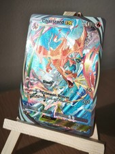 Carte POKEMON CHARIZARD (Dracaufeu) brillante et texturée FANART