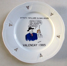 Assiette commémorative 31è