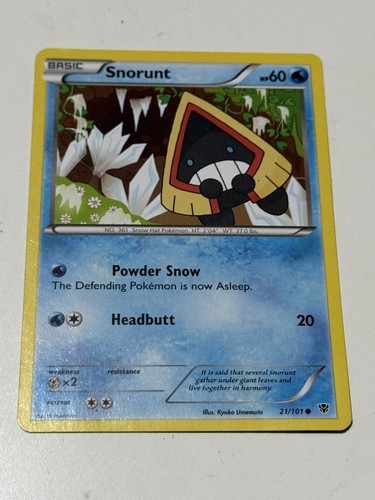 Snorunt 101 pokemon - pokemon, tcg