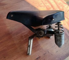 Selle de vélo ancienne BROWN