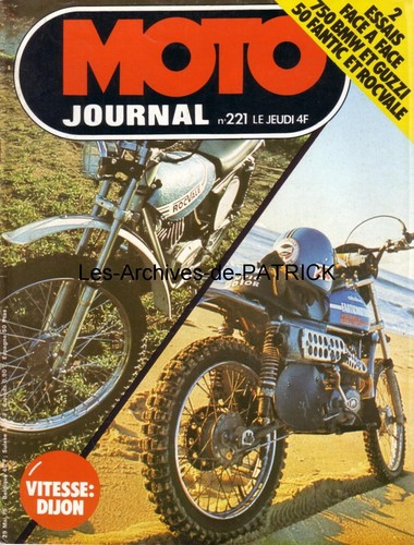 Moto journal 221 bmw - r75/6, r