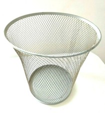 Corbeille à papier de bureau ancienne