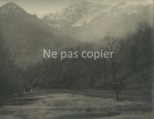 CORSE vers 1910 montagne entre ajaccio et Vizzavona épreuve d'époque 15 x 20 cm