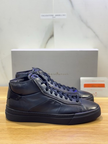 Santoni icon high sneaker - santoni,