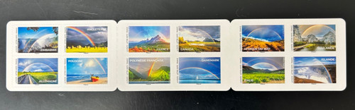 Carnet timbre adhésif - carnet,