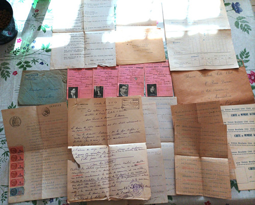 Lot ancien document - ancien, des